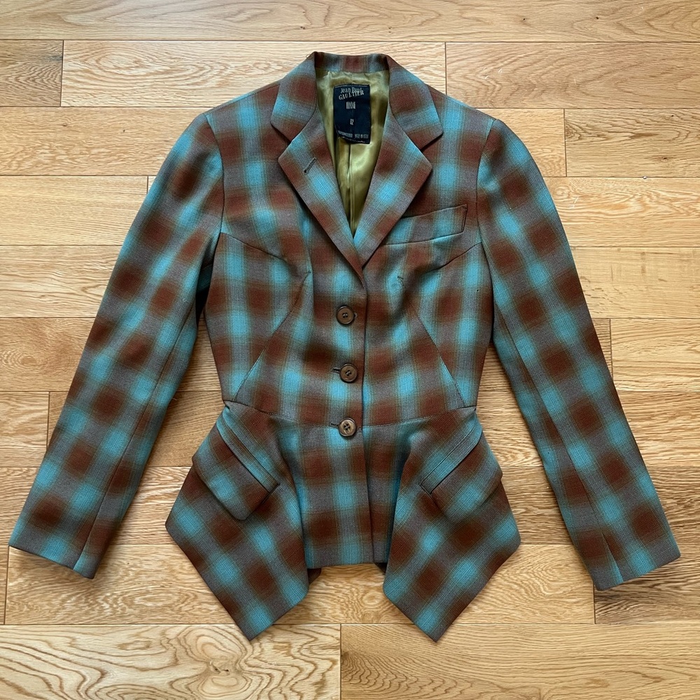 Vintage Jean Paul Gaultier Peplum Blazer